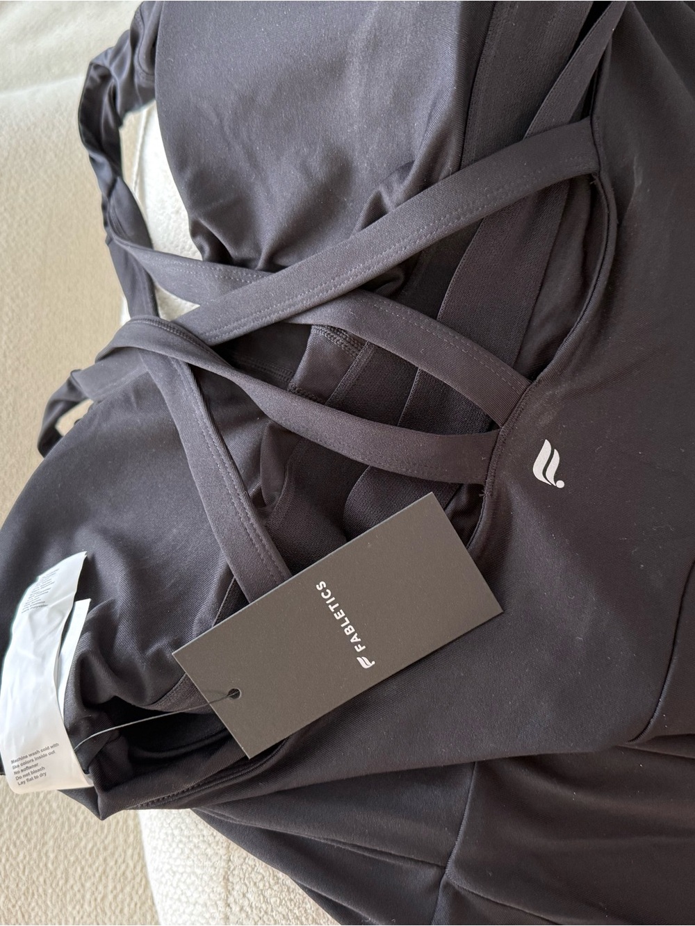 Fabletics Black Boost Performance Classic Mini Dress - Picture 5 of 6